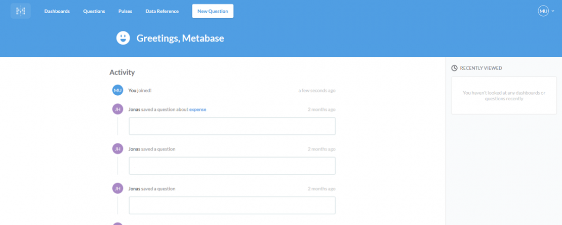 metabase docs